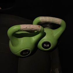 Two 5lbs Weights