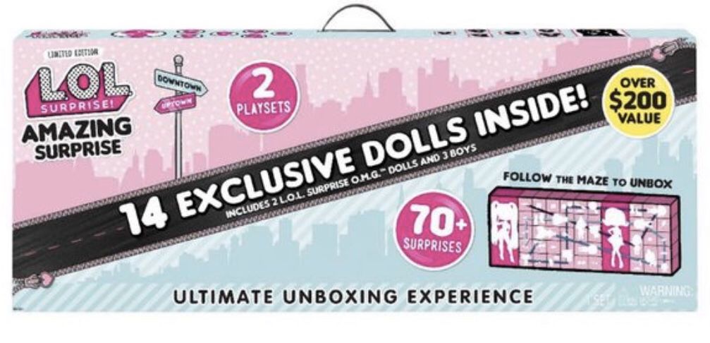 (New in box) LOL dolls 14 exclusive dolls