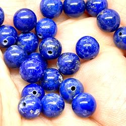 Lot Of 63- 6mm Sodalite Beads