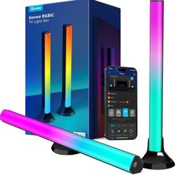 Govee Set Of 2 Govee RGBIC Light Bars, 15 Inches WiFi TV Backlight for 45-70 inch TVs