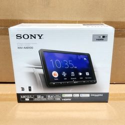 🚨 No Credit Needed 🚨 Sony XAV-AX8100 Car Stereo 8.95" Touchscreen USB Apple Carplay Android Auto HDMI 🚨 Payment Options Available 🚨 