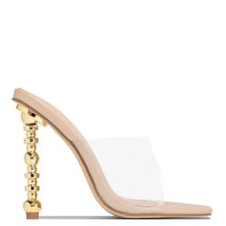 Clear Nude Heel