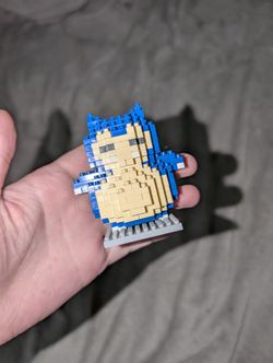 Cute Snorlax Lego