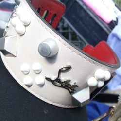 Christian Louboutin Paloma Bracelet in Leche 