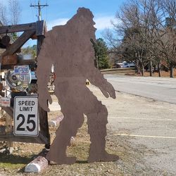 Huge BIGFOOT  & Family Cut Outs .