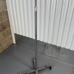 Collapsible Rolling IV Pole 