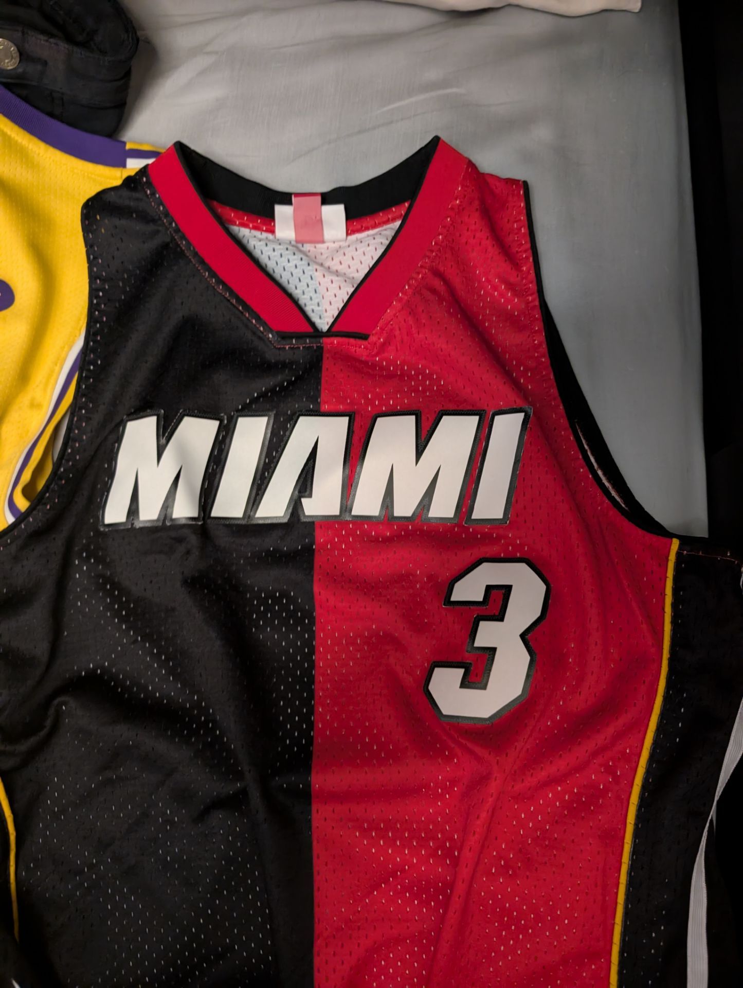 Dwyane Wade Jersey hardwood classics L