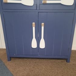 Blue Dresser for kitchen