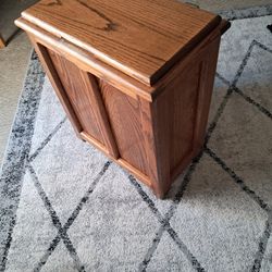 Clothes Hamper - Solid Wood