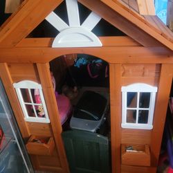 Wooden Playhouse