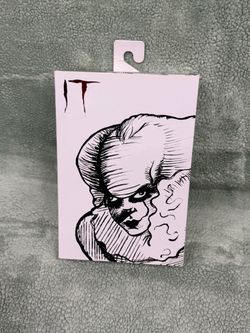 SDCC 2019 Exclusive NECA IT - Ultimate Etched B&W Pennywise Action Figure