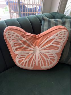 Butterfly pillow