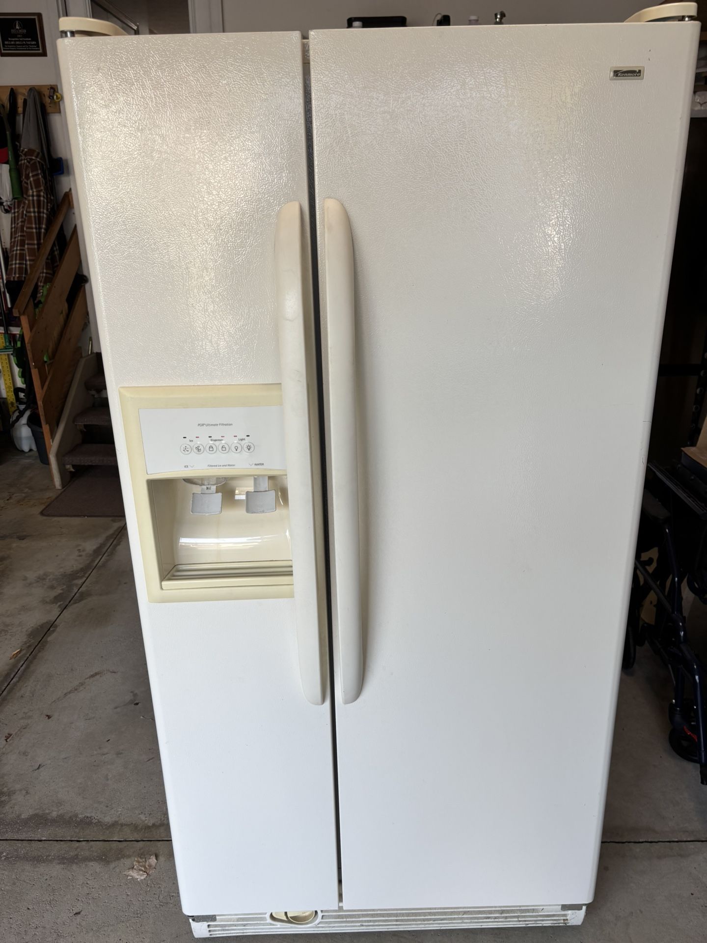 Kenmore Side By Side With Ice And Water 