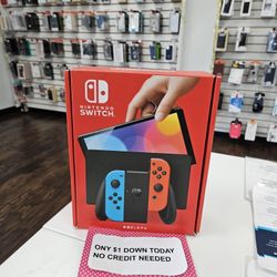 Nintendo Switch OLED New - PAYMENTS AVAILABLE With $1 DOWN