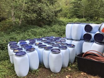 20 Gallon Food Safe Storage Barrels