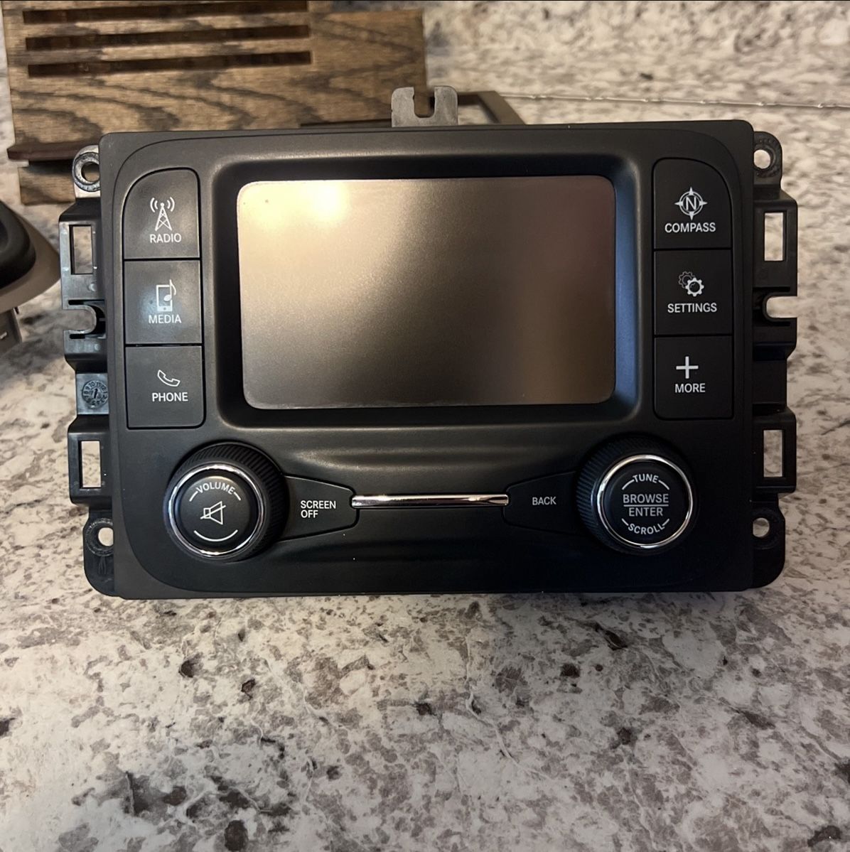 2015 OEM Jeep Cherokee Sport radio.