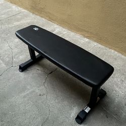 Flat weight bench great condition