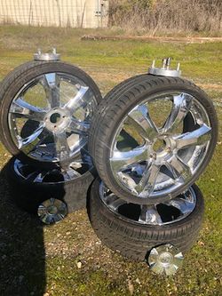 20 inch Chrome Rims 4 Lugs $350 Firm