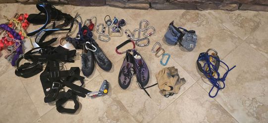 rock climbing gear