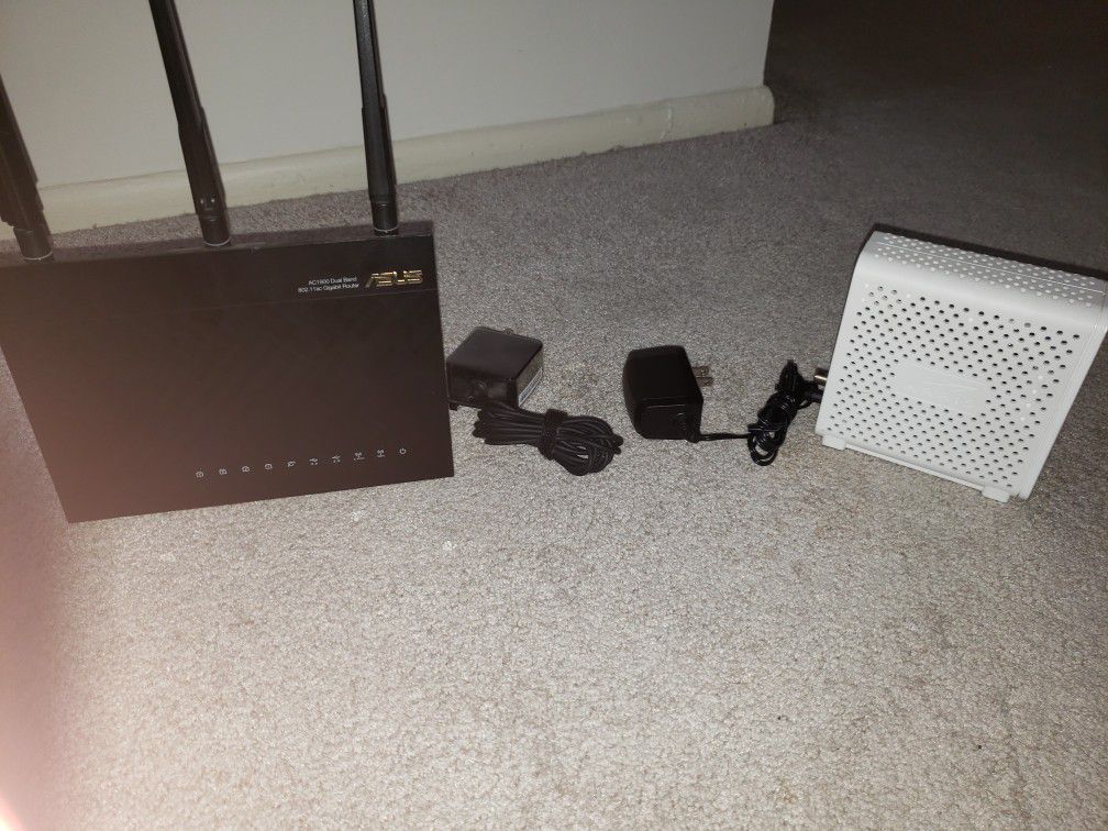 Asus router and arris modem