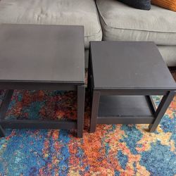 Grey Ikea Nesting Coffee Tables