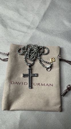 David Yurman Cross Necklace