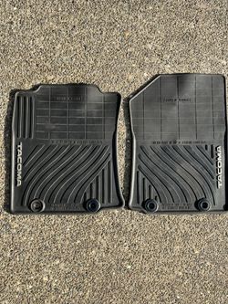 2005-2015 Toyota Tacoma Rubber Floor Mats