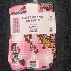 Women’s Toy Story Pajama Pants Size XL