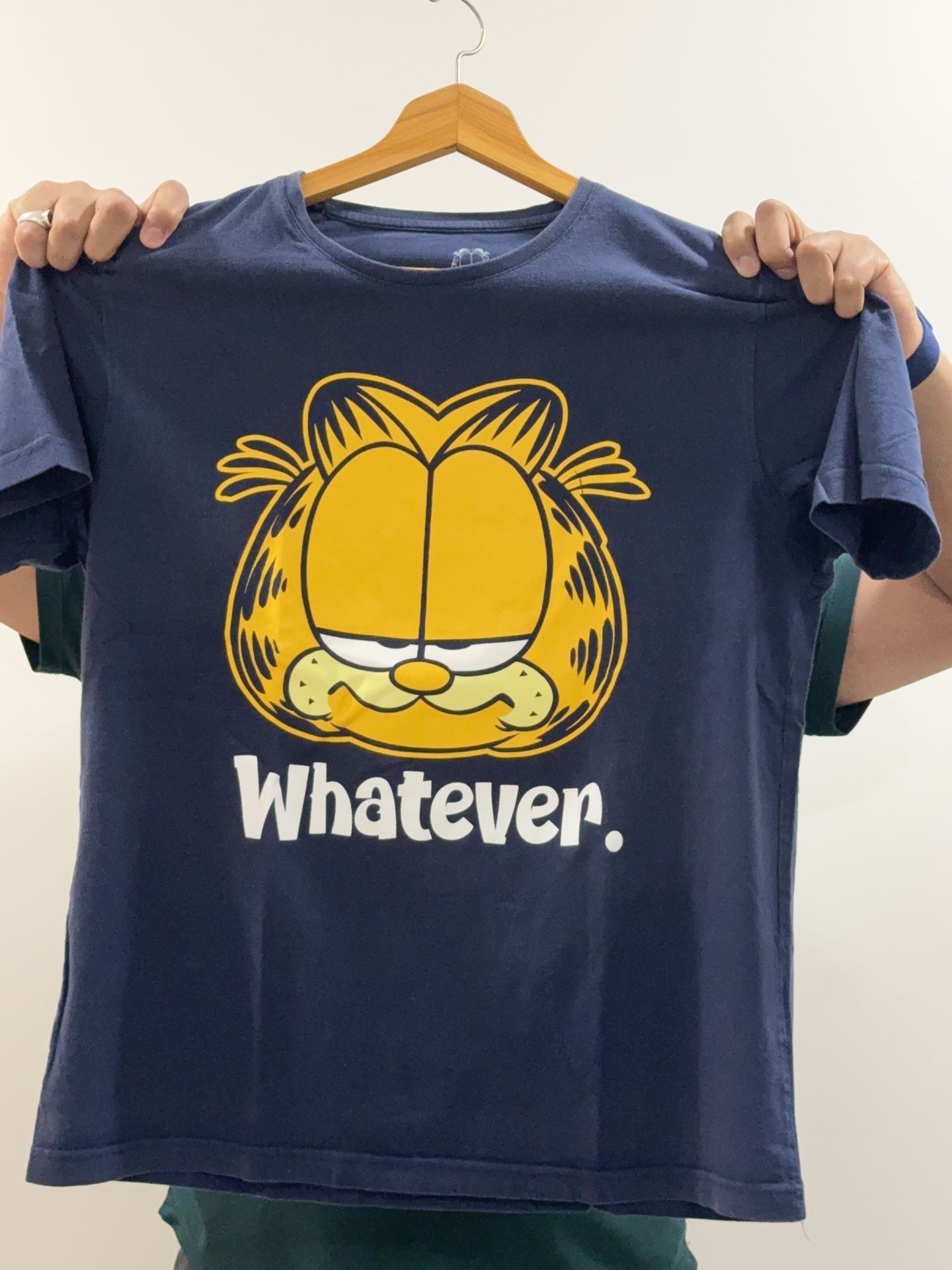 Men Garfield T Shirt Size L