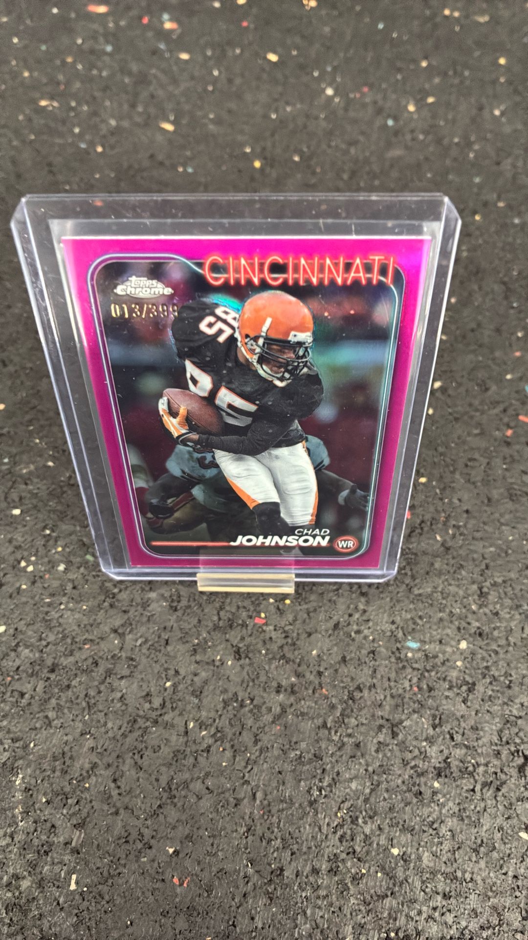 Chad Johnson 2024 Topps Chrome Pink Refractor013 /399