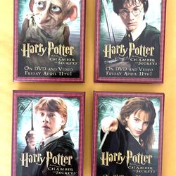 4 -2003 Warner Home Video Buttons From Harry Potter