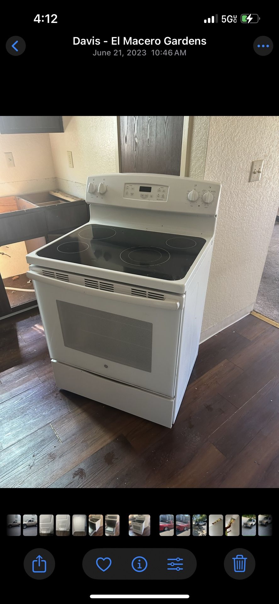 Glass Top Electric Stove 