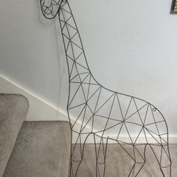 Pottery Barn Kids Metal Animal Nursery/Bedroom Wall Art 