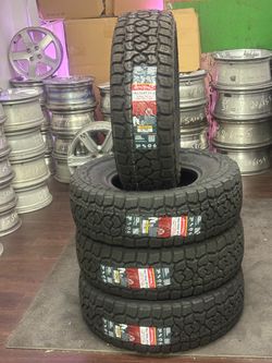 265/75/16 new tires LT 10PLY A/T Armstrong set of 4