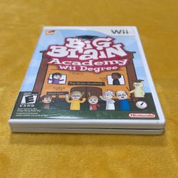 Big Brain Academy - Nintendo Wii Game
