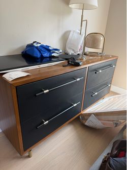 Dresser CB2 solid wood