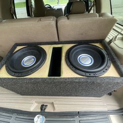 Subs, Amp , Box 