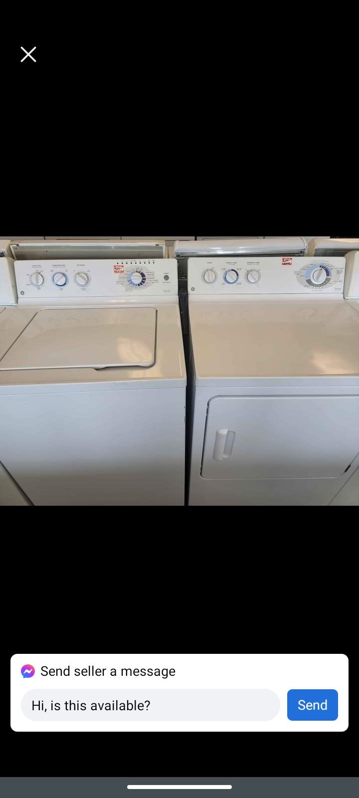 Matching Washer And Gas Dryer