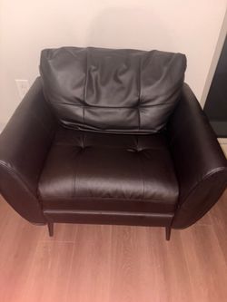 2 Leather Chairs