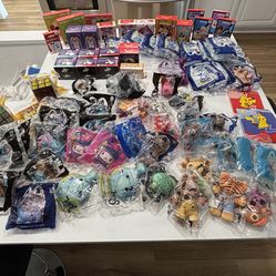 McDonald's Happy Meal Toys Lot Mario, Pokemon, Monopoly, and More!