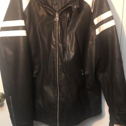 Wilsons Cycle Motorcycle Leather Jacket 