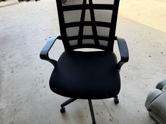 Black Computer Chair Seat