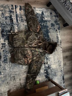 Mossy Oak Camo Hunting Jacket with Hood XL