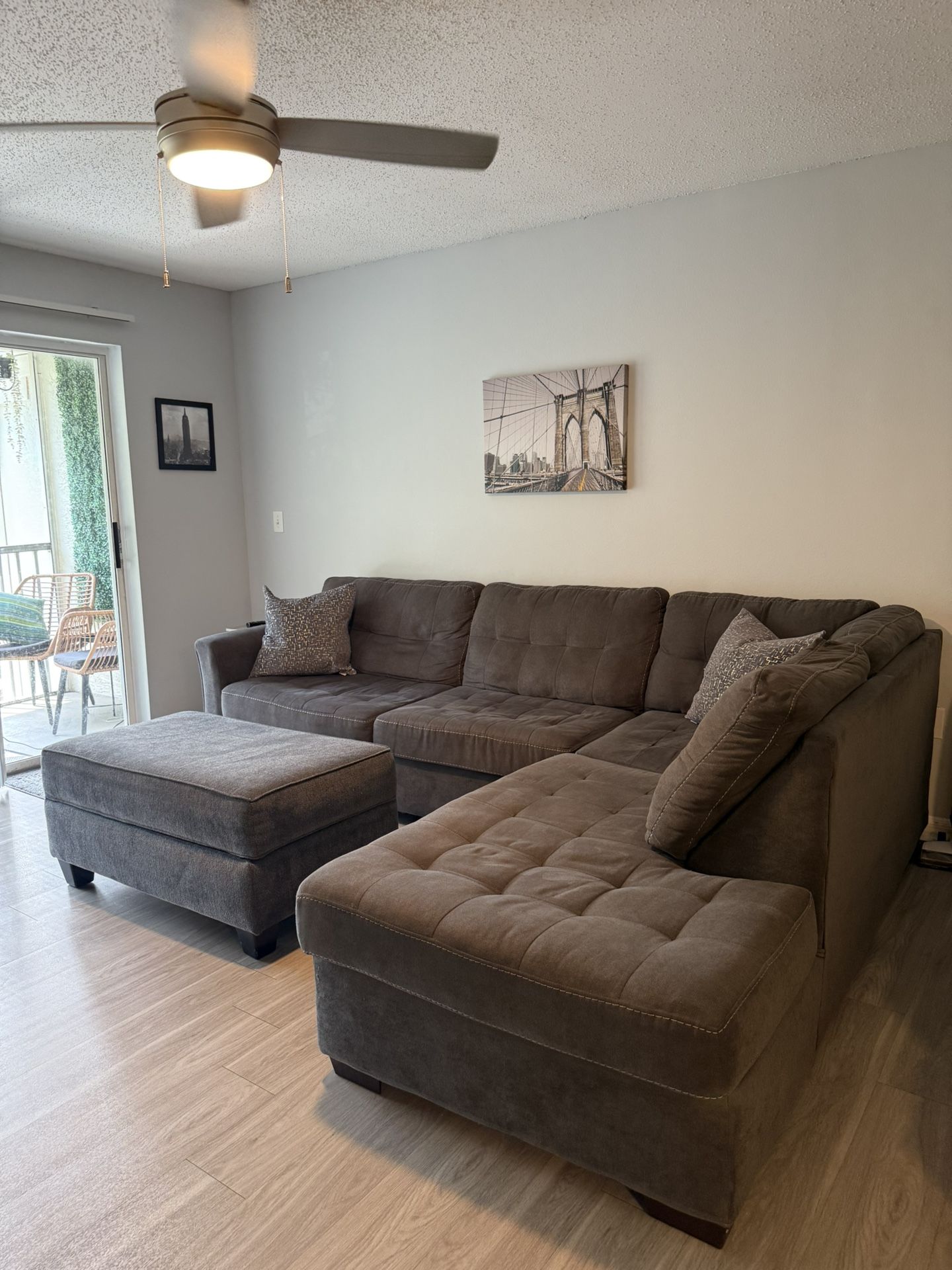 Sectional & Ottoman