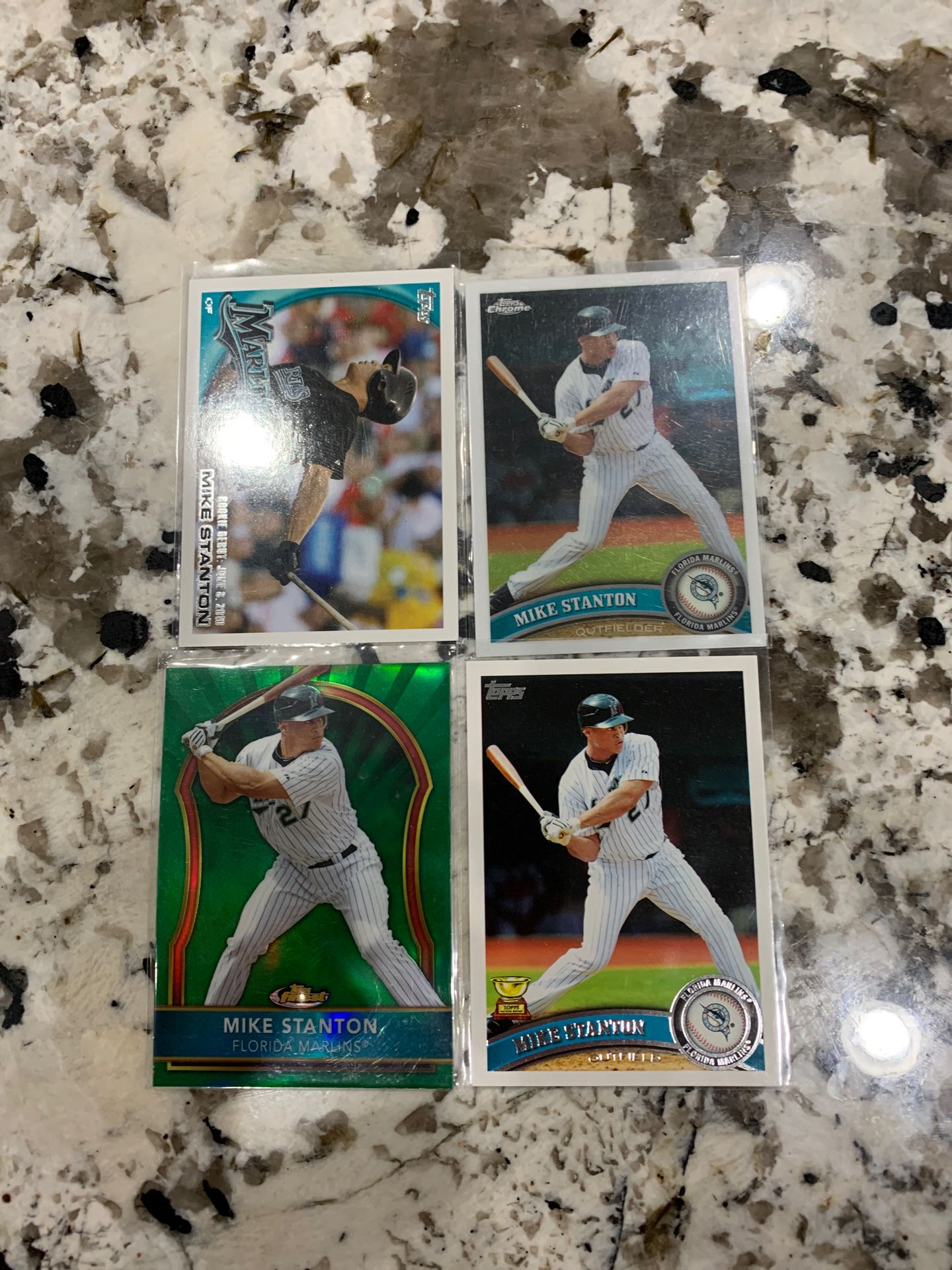 Baseball Card, Giancarlo Stanton Rookie lot