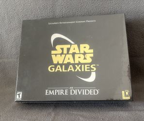 Star Wars Galaxies An Empire Divided Collectors Edition PC 2003 NEW SEALED RARE