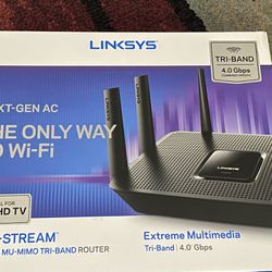 linksys Max Stream AC4000 Wi-Fi Router