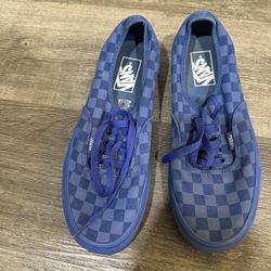 Blue Vans 