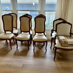 8 Vintage Dining chairs