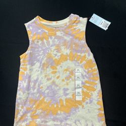 Girls Tie Dye Tank Top
